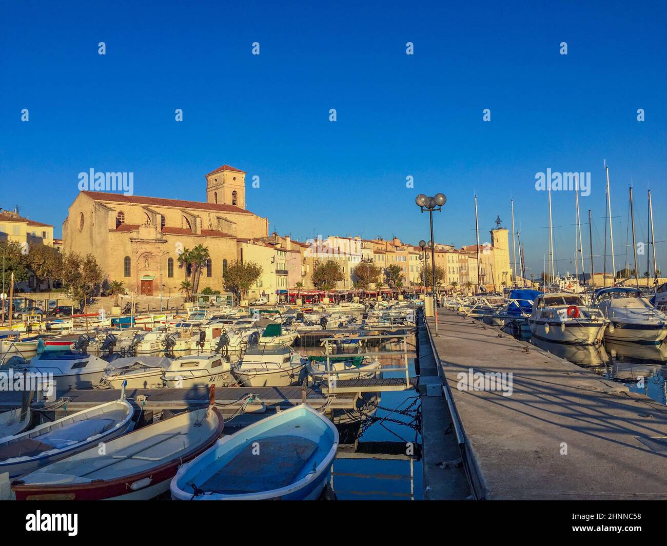 Cassis, französische Stadt an der Mittelmeerküste Stockfoto