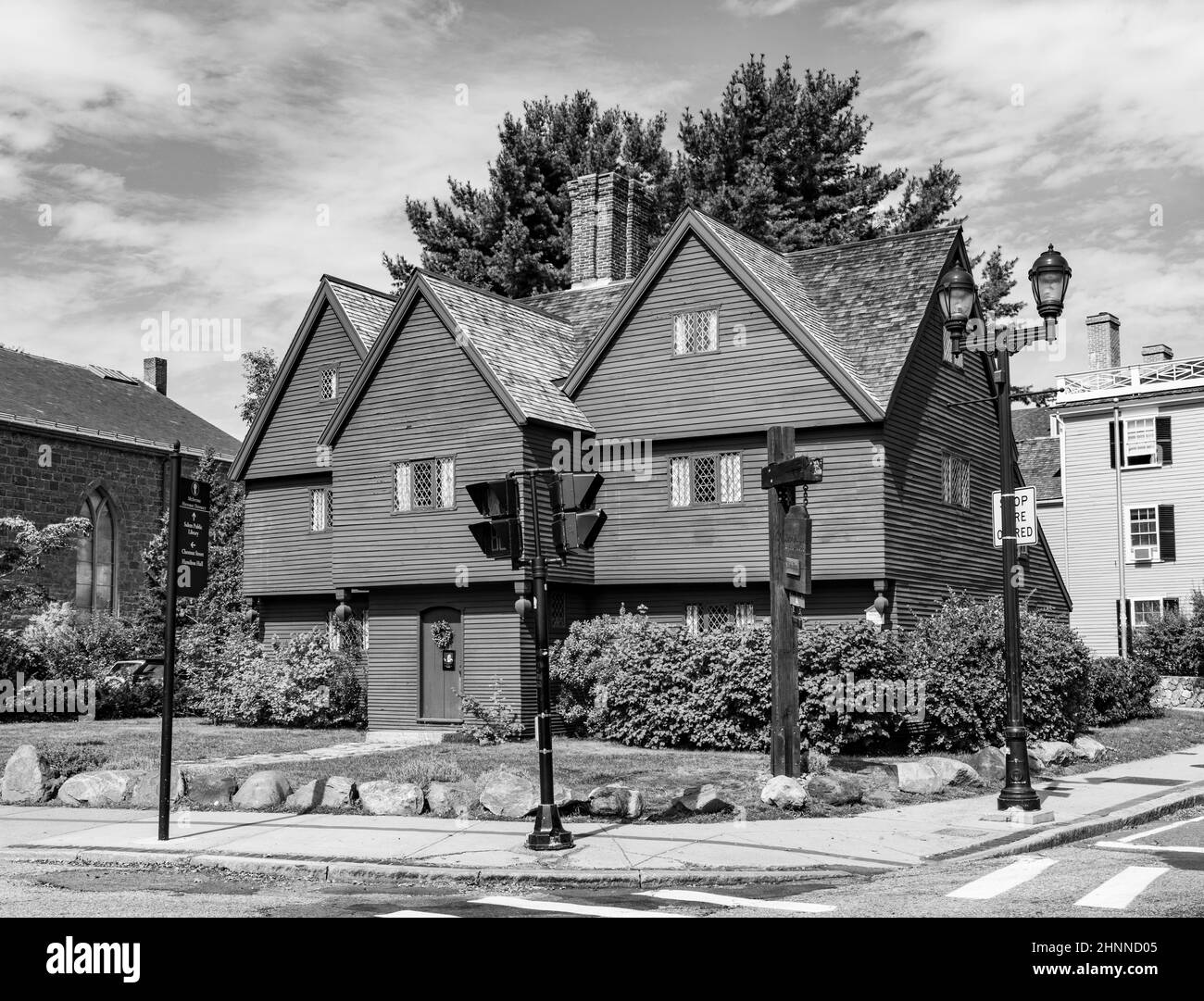 Witch House, Salem, Massachusetts Stockfoto