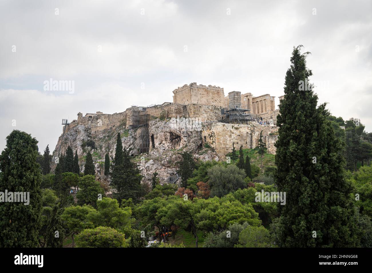 Die Akropolis in Athen, Griechenland Stockfoto
