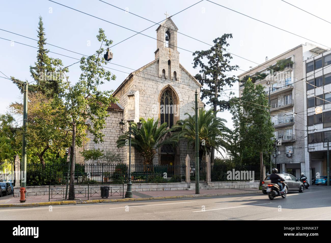 St. Paul's Anglican Church in Athens, Griechenland Stockfoto