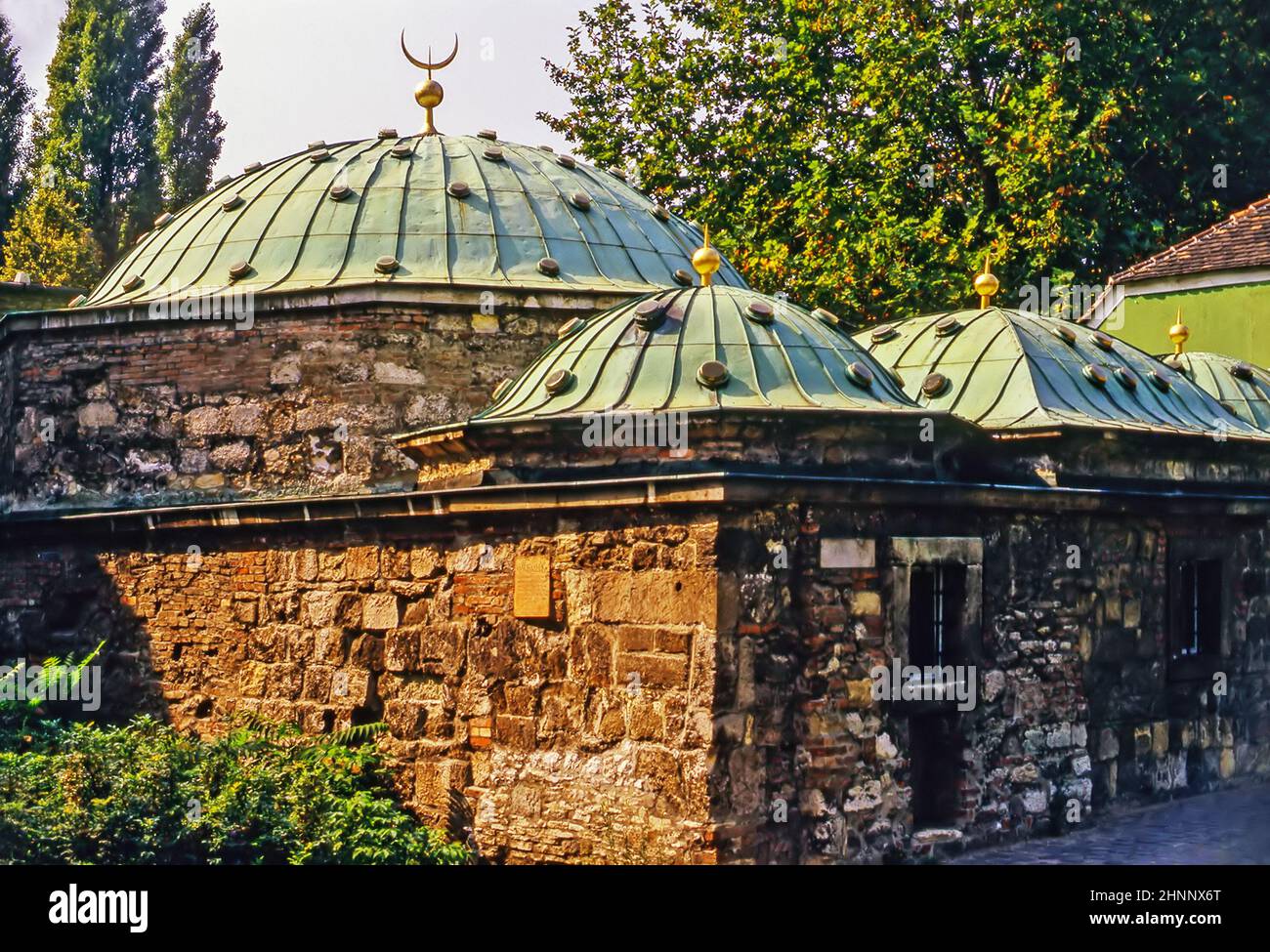 Das alte türkische Bad Rudas, Budapest Stockfoto