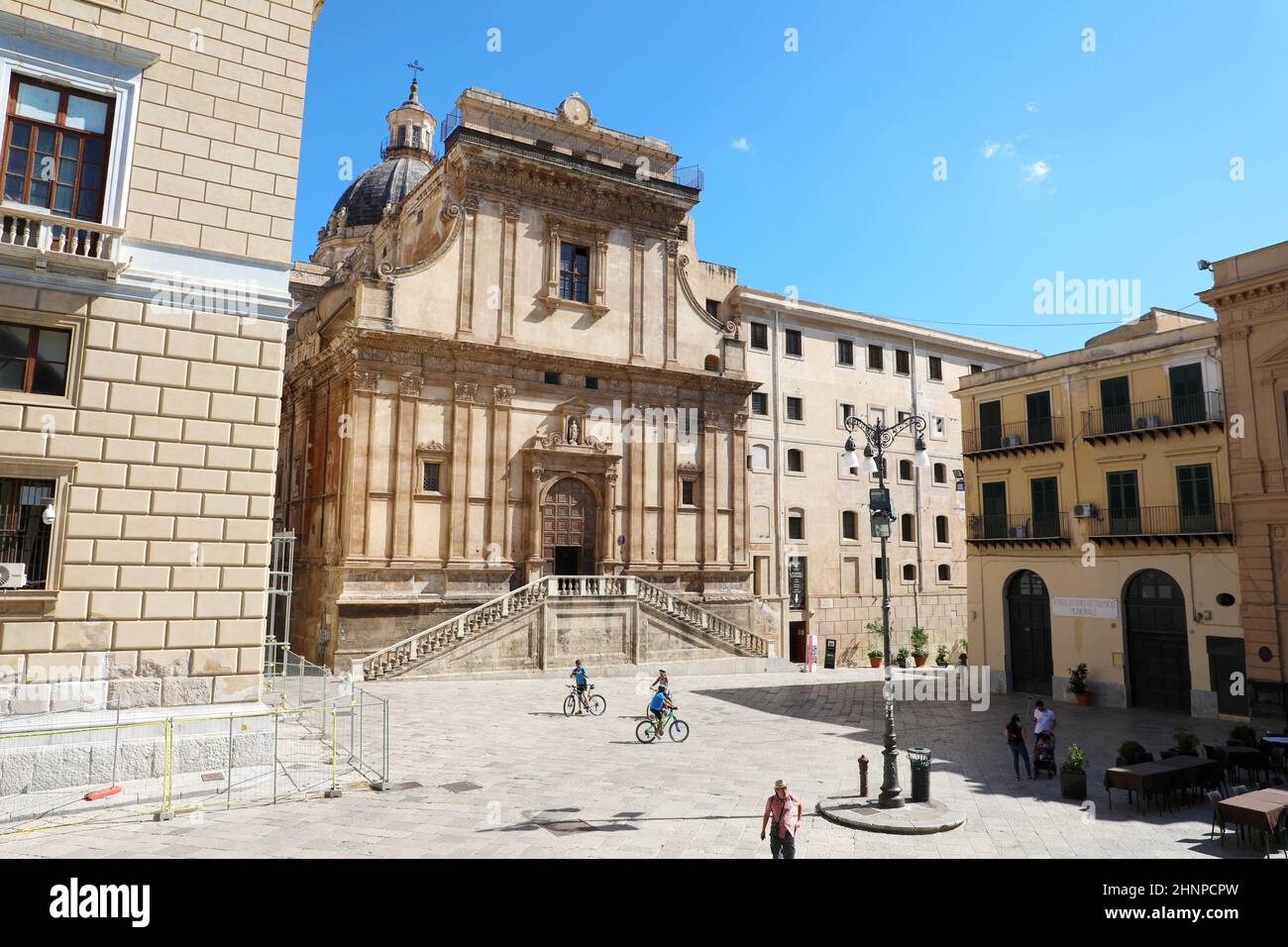 PALERMO, ITALIEN - 05. JULI 2020: Kirche Santa Caterina d'Alessandria, Palermo, Italien Stockfoto