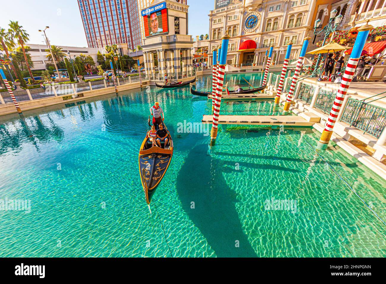 Das Venetian Resort Hotel und Casino Stockfoto
