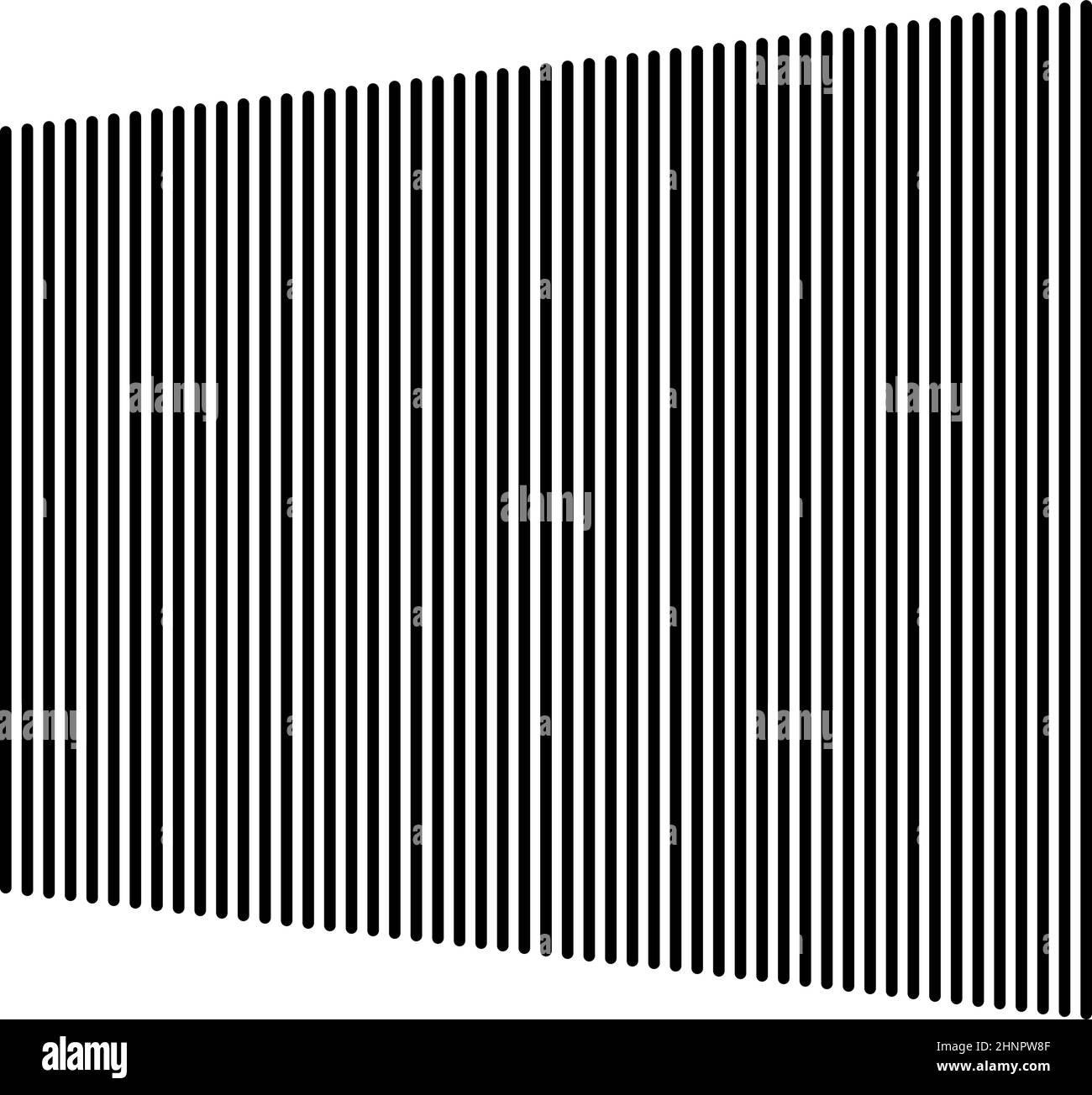 Gerade parallele Linien 3D perspektivisches Element - Stock-Vektor-Illustration, Clip-Art-Grafiken Stock Vektor