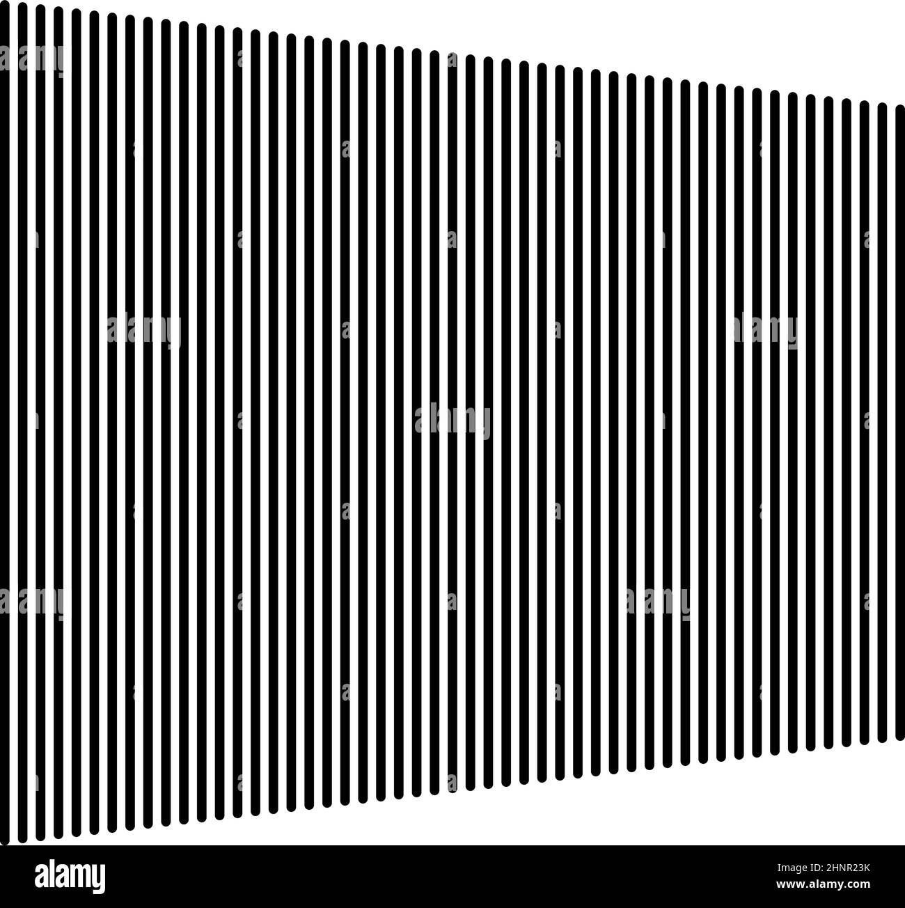 Gerade parallele Linien 3D perspektivisches Element - Stock-Vektor-Illustration, Clip-Art-Grafiken Stock Vektor