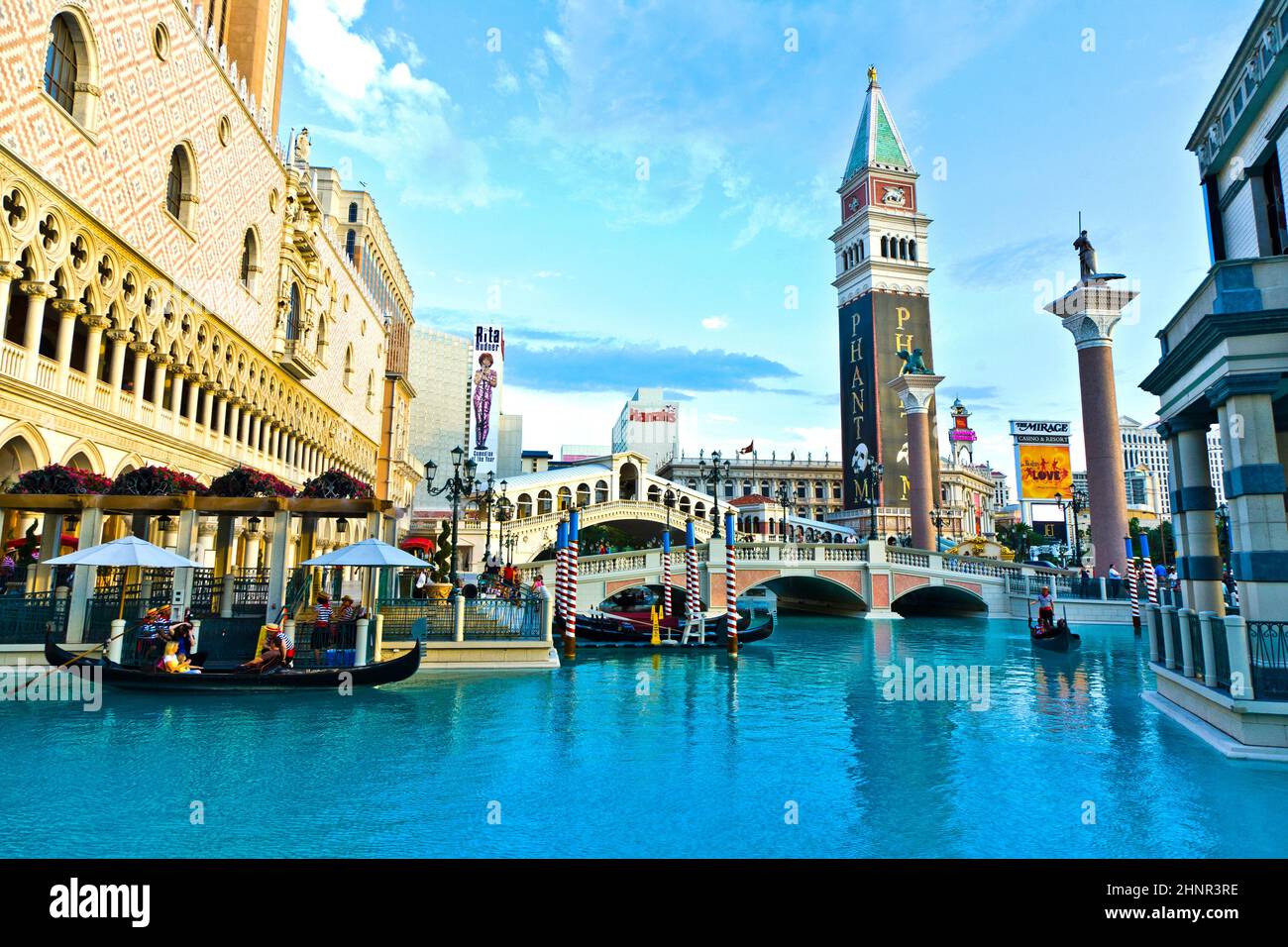 Das Venetian Resort Hotel & Casino Stockfoto