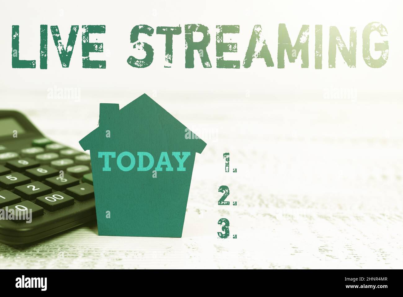 Hand schreiben Zeichen Live Streaming, Wort auf übertragen Live-Video-Berichterstattung über eine Veranstaltung über das Internet Verkauf Land Eigentum geschrieben, Investitionen in neue Stockfoto