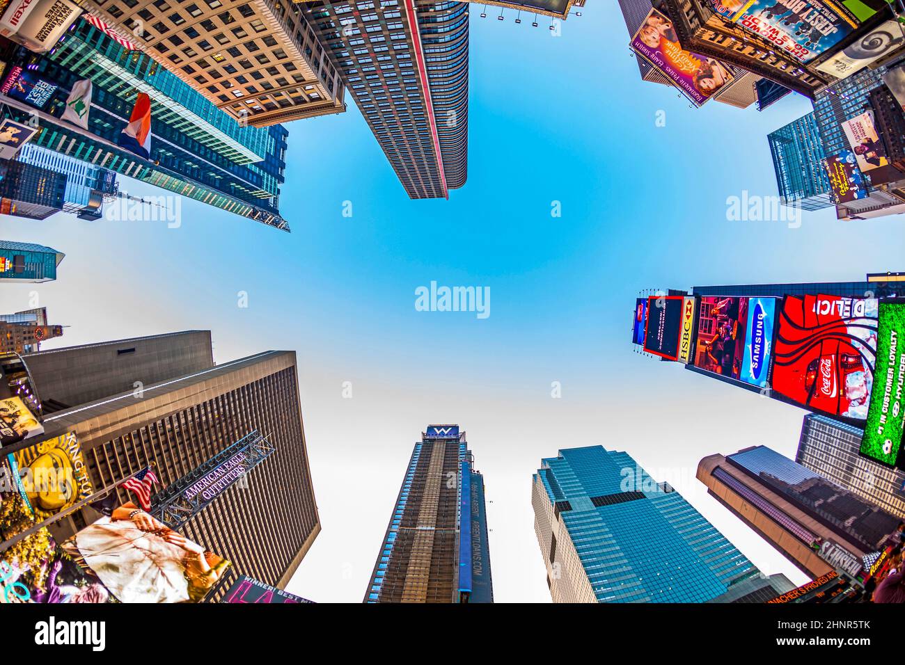 Der Times Square ist ein Symbol von New York City Stockfoto