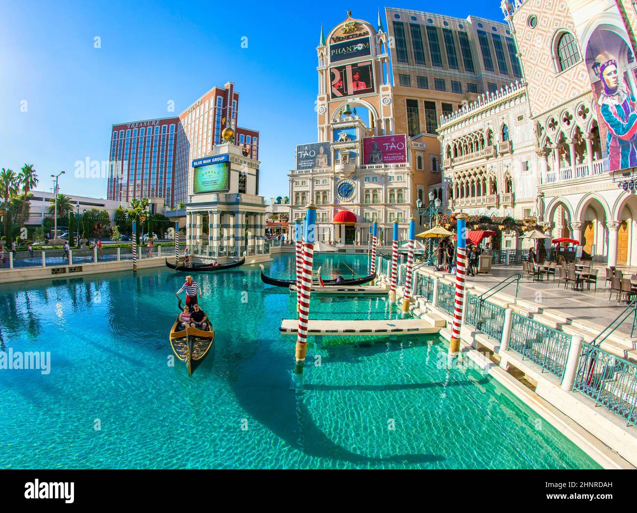 Das Venetian Resort Hotel & Casino Stockfoto