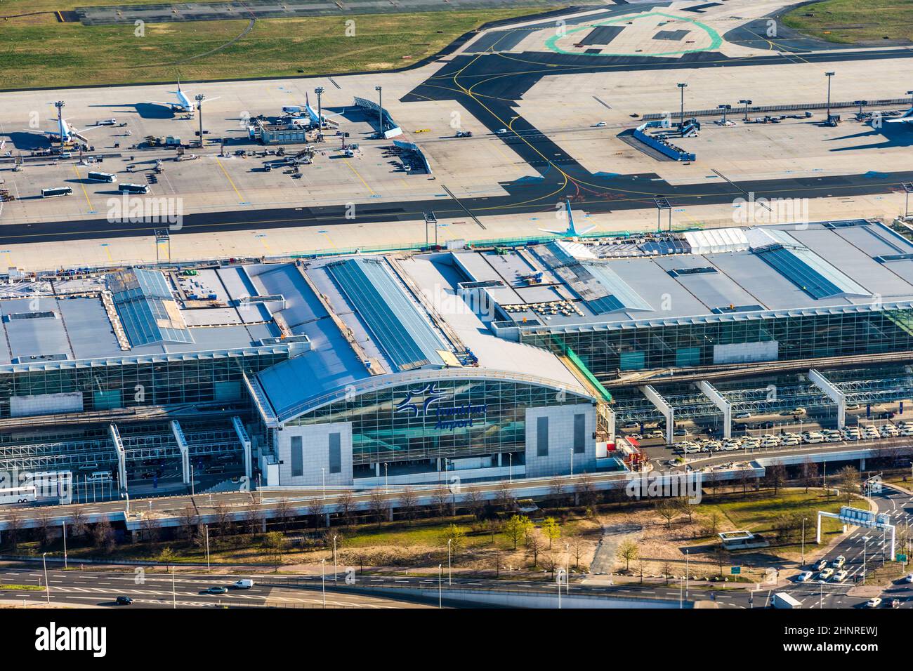 Bilder Frankfurt Flughafen Terminal 2 Abholer Parken www.alamy.de