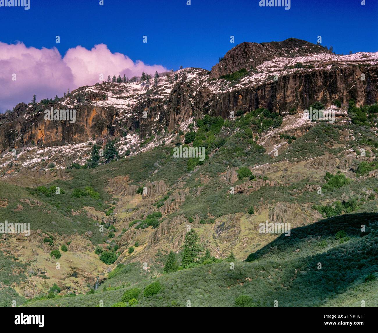 The Palisades, Calistoga, Napa Valley, Kalifornien Stockfoto
