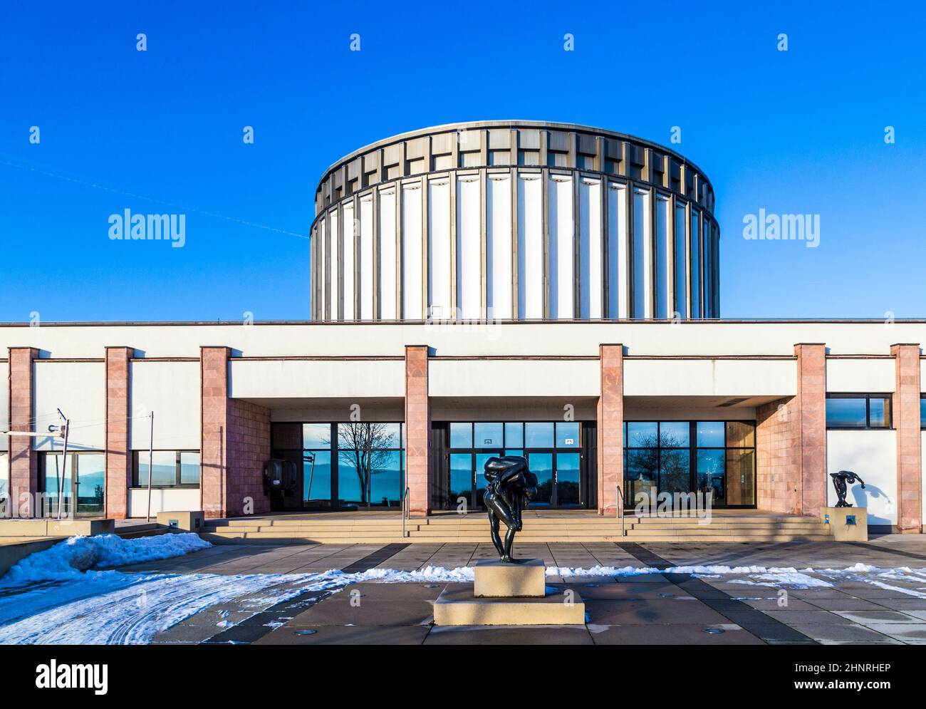 Ansicht des Panoramamuseums in Bad Frankenhausen, Deutschland Stockfoto