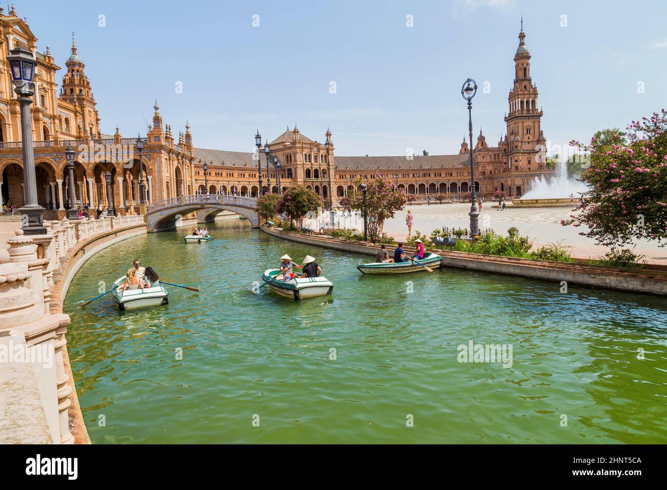 Plaza de Espana Stockfoto