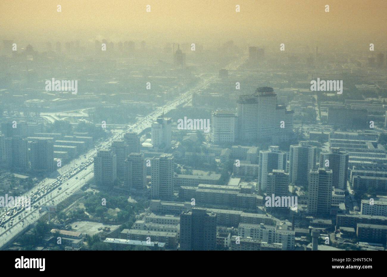 CHINA PEKING WOHNHAUS Stockfoto