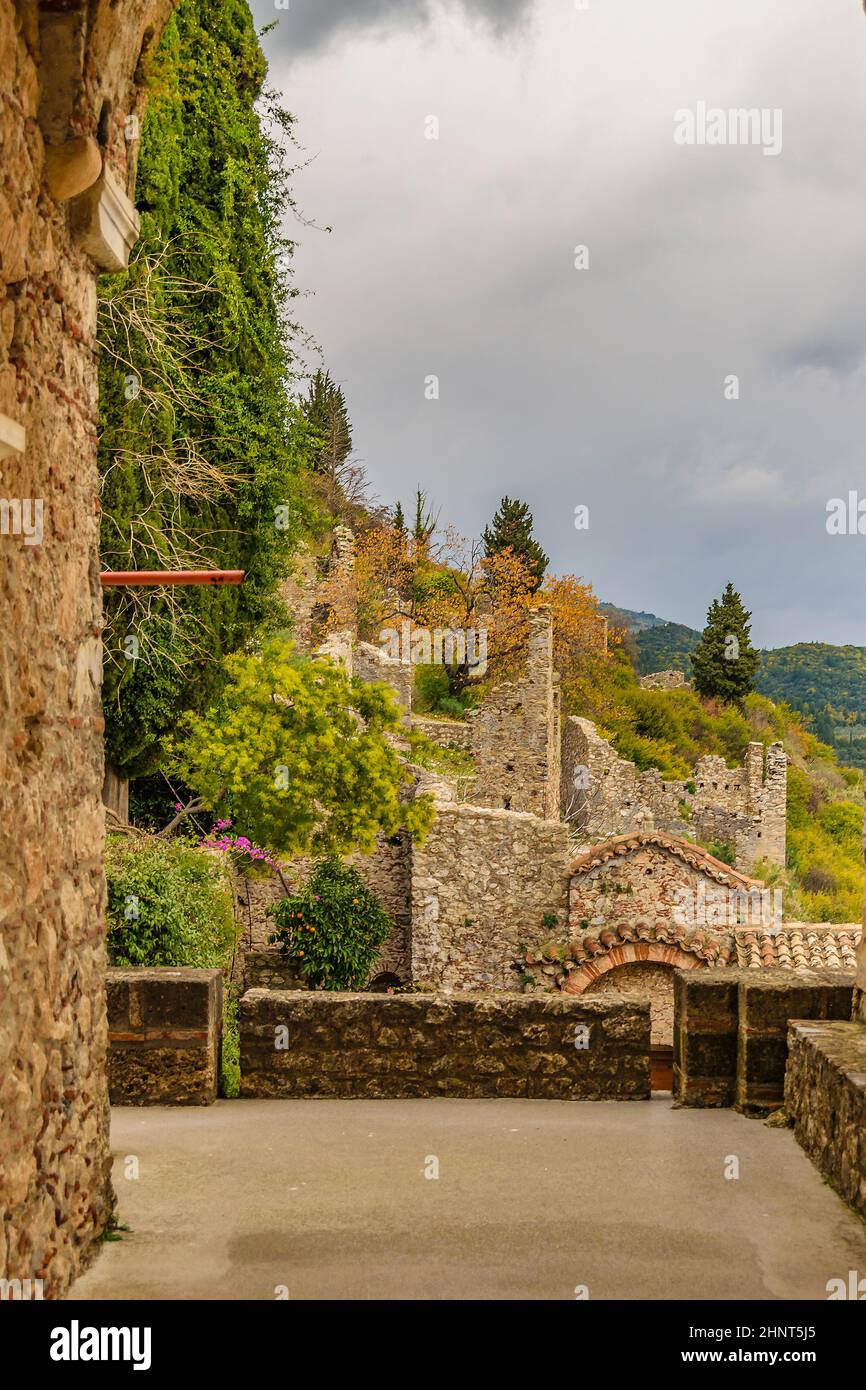 Pantanassa Kloster, Mystras, Griechenland Stockfoto