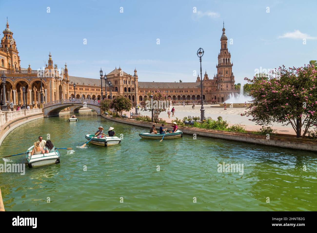 Plaza de Espana Stockfoto