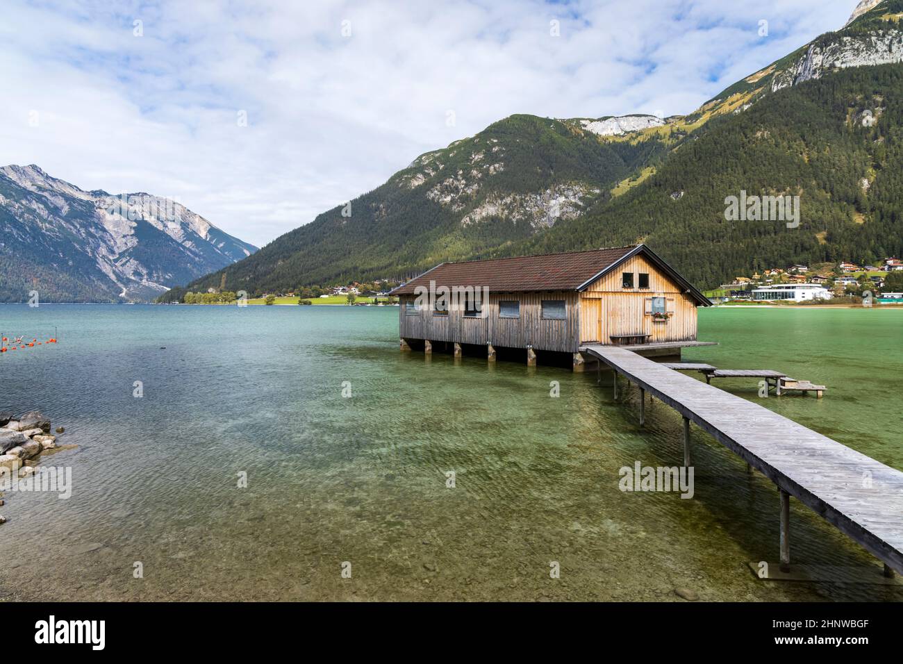 Achensee, Bezirk Schwaz, Tirol, Österreich Stockfoto