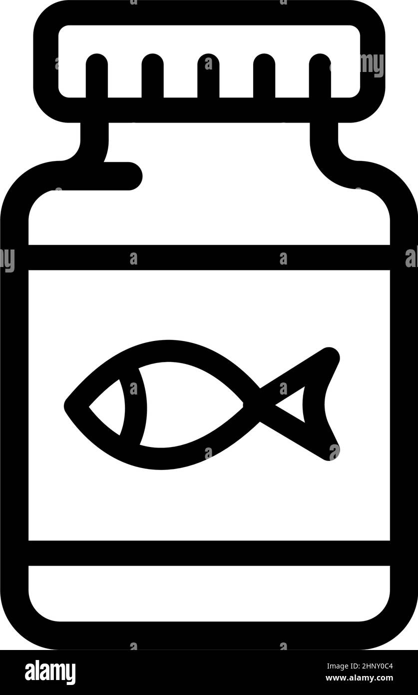 Lineares Softgel-Symbol. Orale Dosierung Medizin. Kapseln mit weicher Gelatine. Omega 3 drei Fischöl. Skizzieren Sie die anpassbare Abbildung. Kontursymbol. Vektor ist Stock Vektor