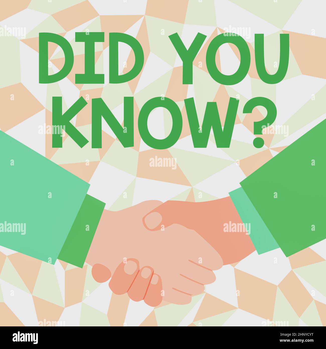 Konzeptuelle Bildunterschrift Wussten Sie, dass Fragen oder Worte geschrieben wurden, wenn Sie jemanden fragen, ob er Fakten oder Ereignisse kennt Abstract People Akzeptieren von Deals, IMAG Stockfoto
