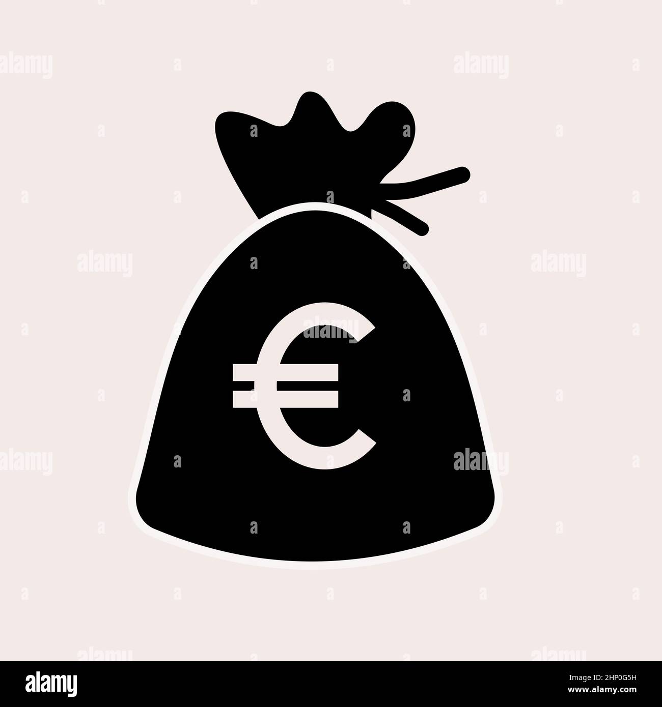 Abstraktes Vektor-Symbol auf der weißen, Illustration isoliert für Grafik-und Web-Design. Einfaches, flaches Symbol. Stock Vektor