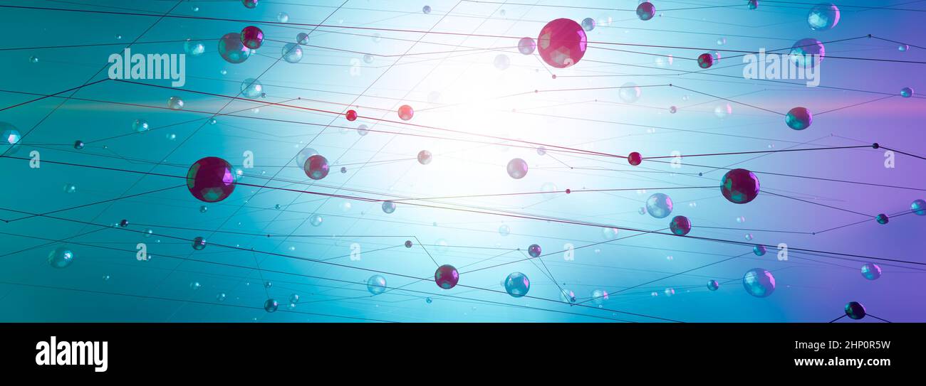 Hintergrundbild von tech Konzept Muster und Big Data structure.Net und Quellcode. Zusammenfassung Hintergrund der Technik, Wissenschaft und Cloud Computer. Stockfoto