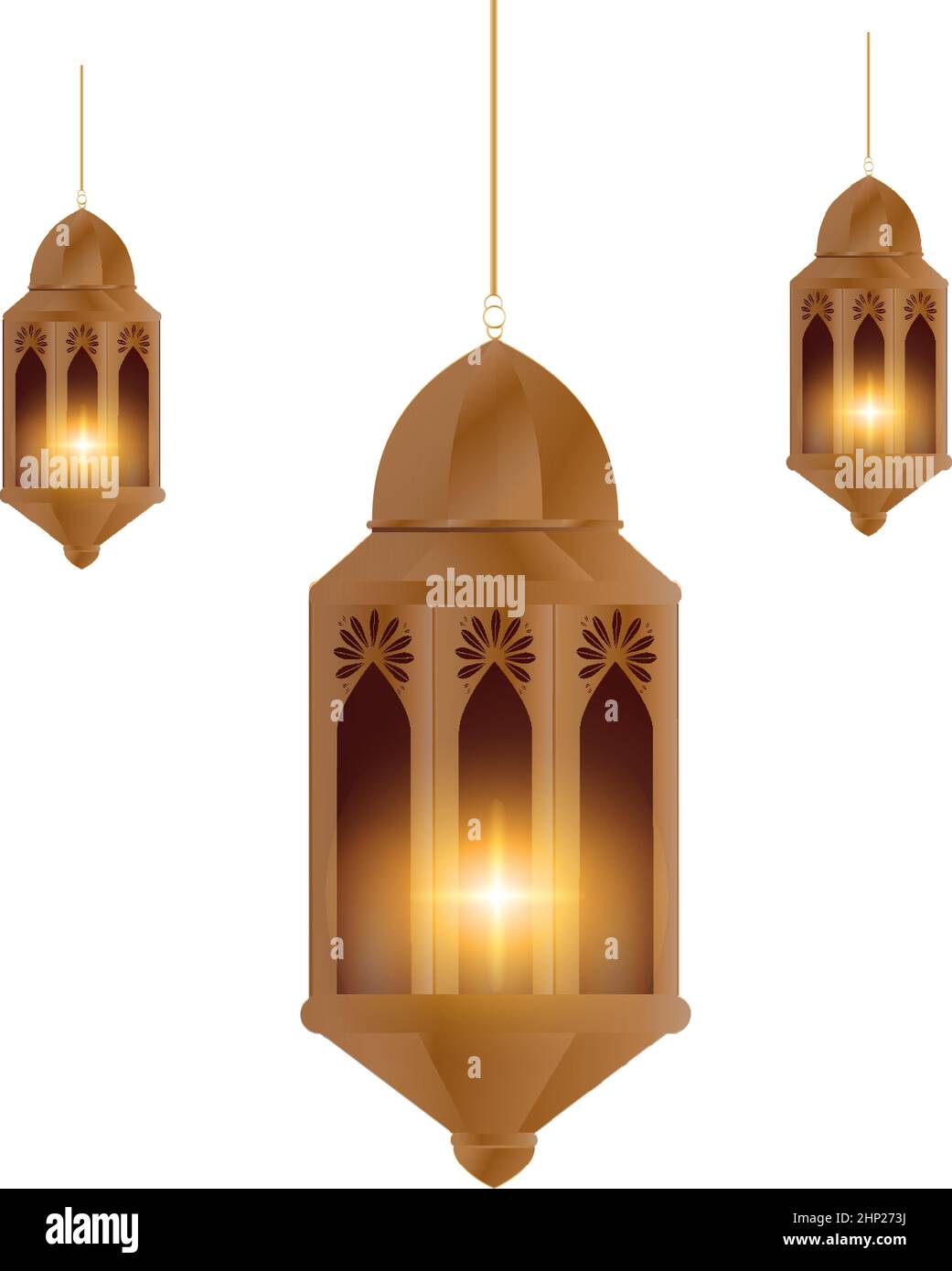 Islamische Lampe Kunst Vektor Grafik ramadan Vektor Kunst Stock Vektor