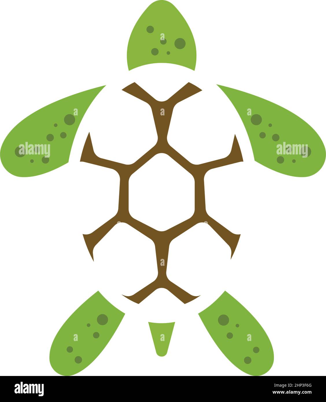 Vektordarstellung „Schildkröte“ Stock Vektor