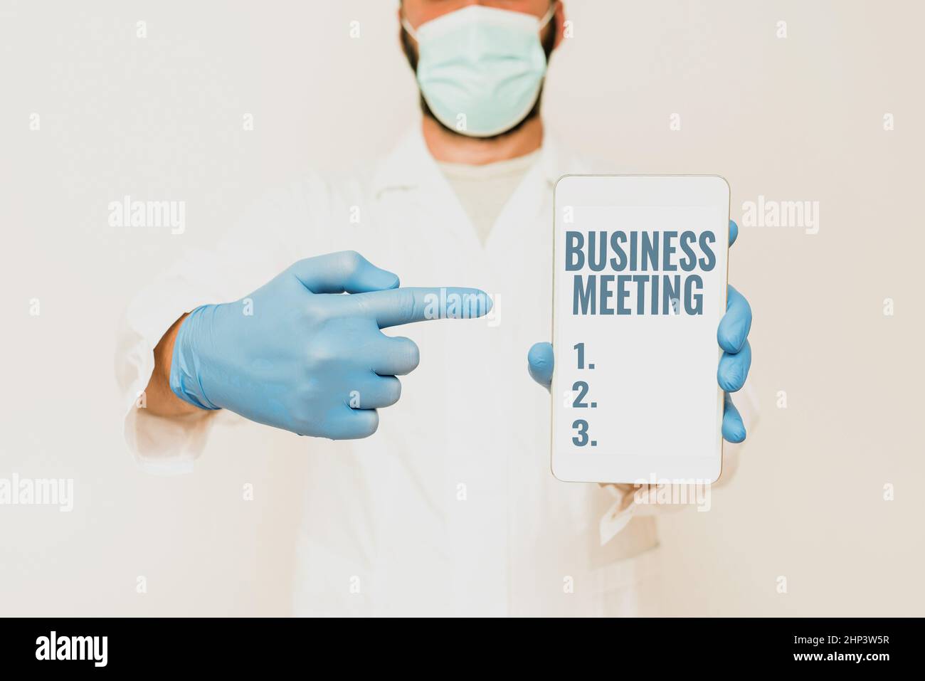 Hand schreiben Zeichen Business Meeting, konzeptuelles Foto verwendet diskutieren Themen, die nicht in einfacher Weise angesprochen werden können Research Scientist Presenting New Smar Stockfoto