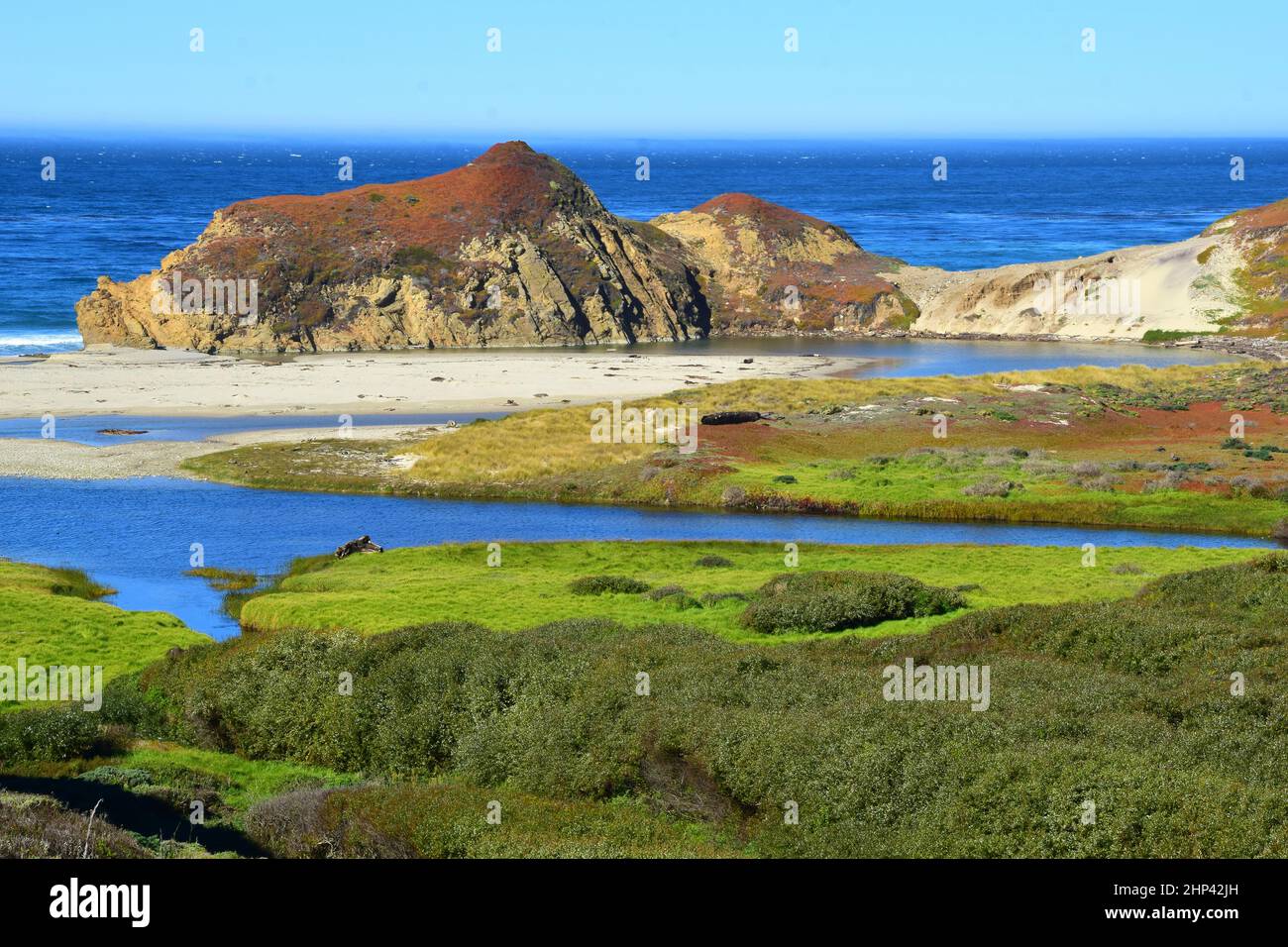 Big Sur Coast in Kalifornien Stockfoto