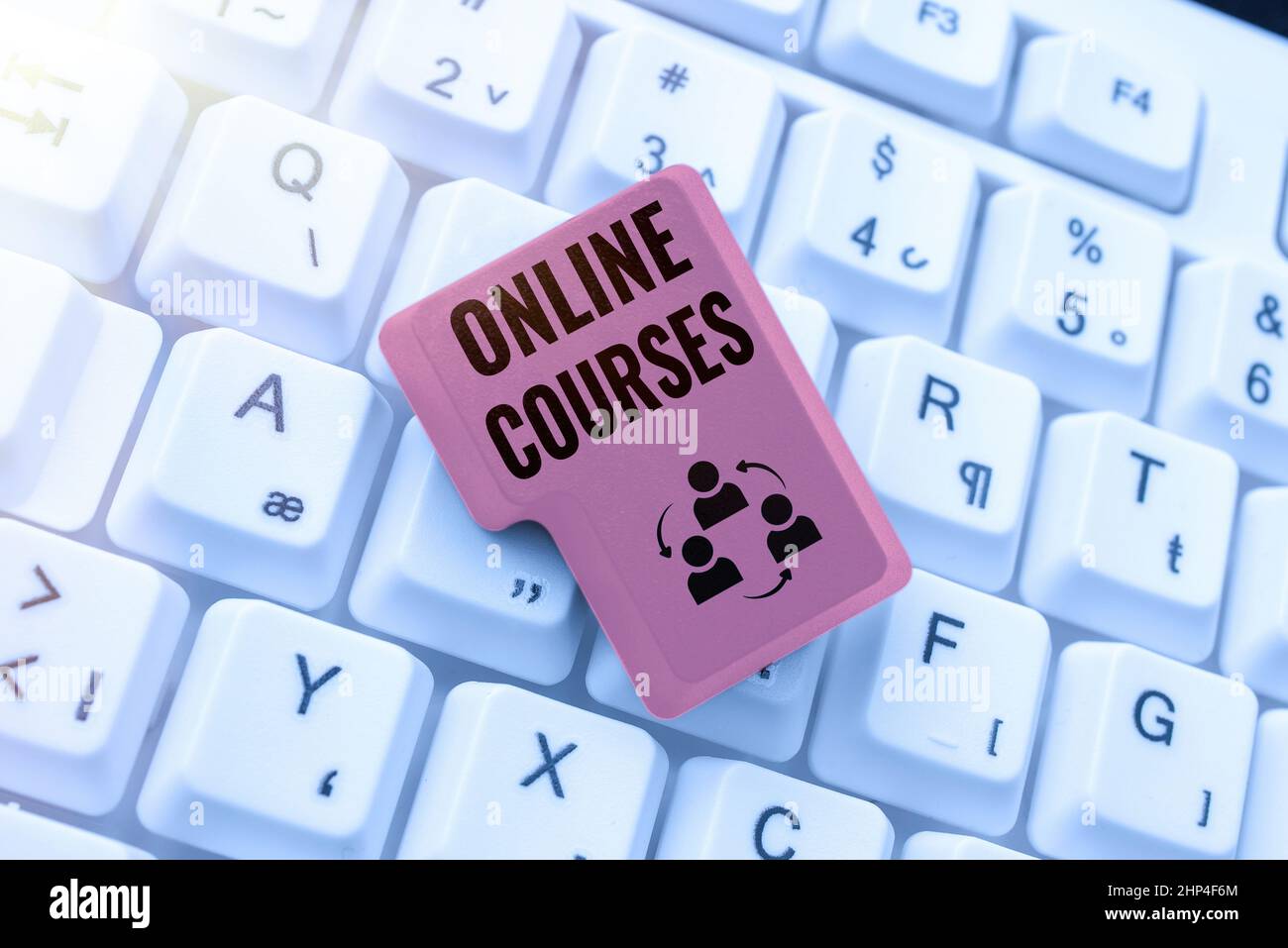 Inspiration zeigt Zeichen Online-Kurse, Schaufenster Geschäft verdienen eine Ausbildung, die über das Internet Typing Programm Code Script durchgeführt wird, Abstra Stockfoto