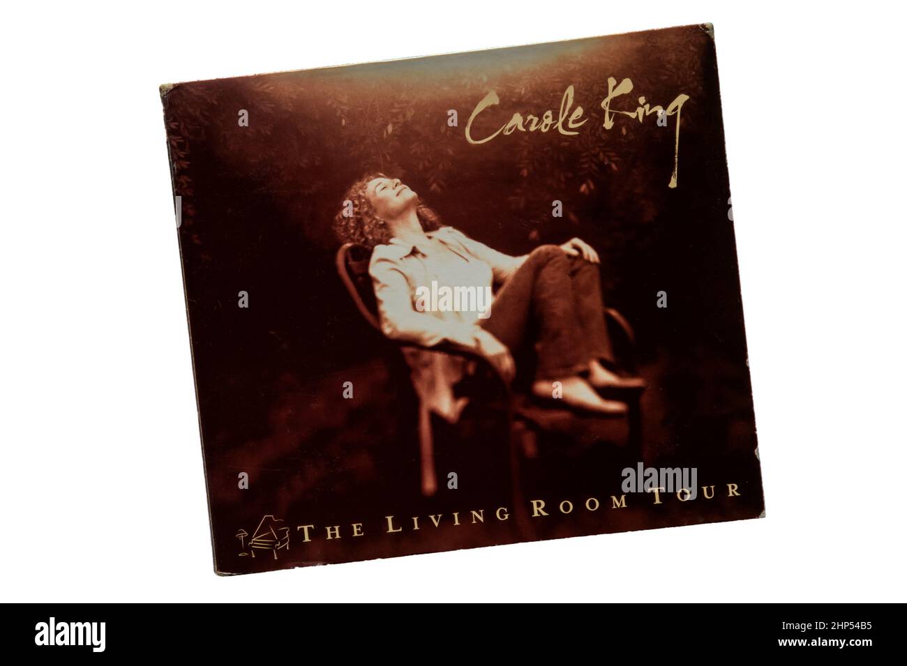 Die Living Room Tour war ein Live-Album von Carole King, das 2005 veröffentlicht wurde. Stockfoto