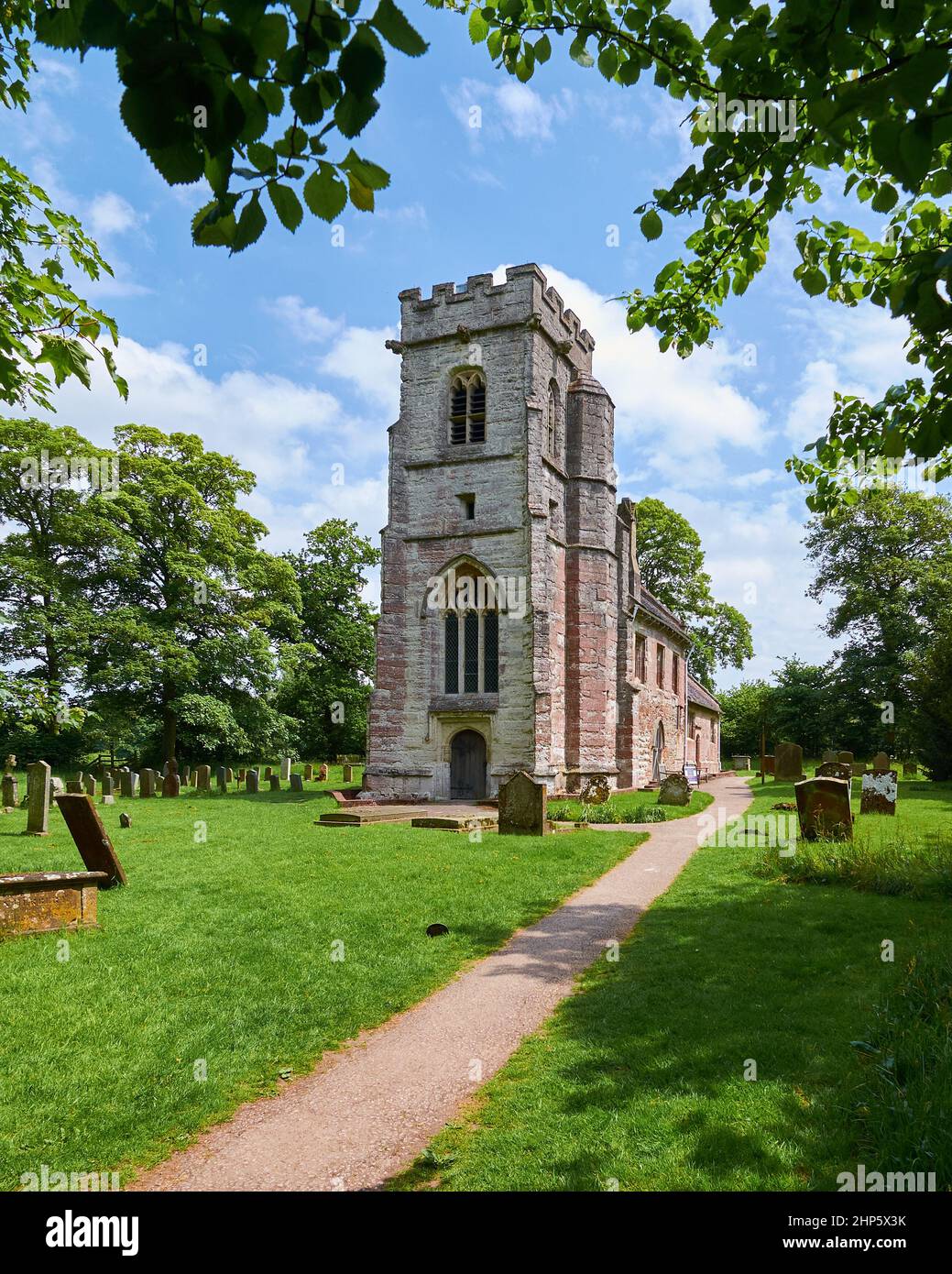 St. Michael's Baddesley Clinton Stockfoto