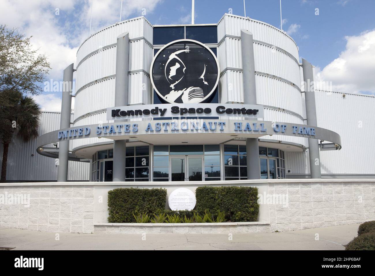 Die United States Astronaut Hall of Fame im Kennedy Space Center Visitor Complex Ca. 2014 Stockfoto