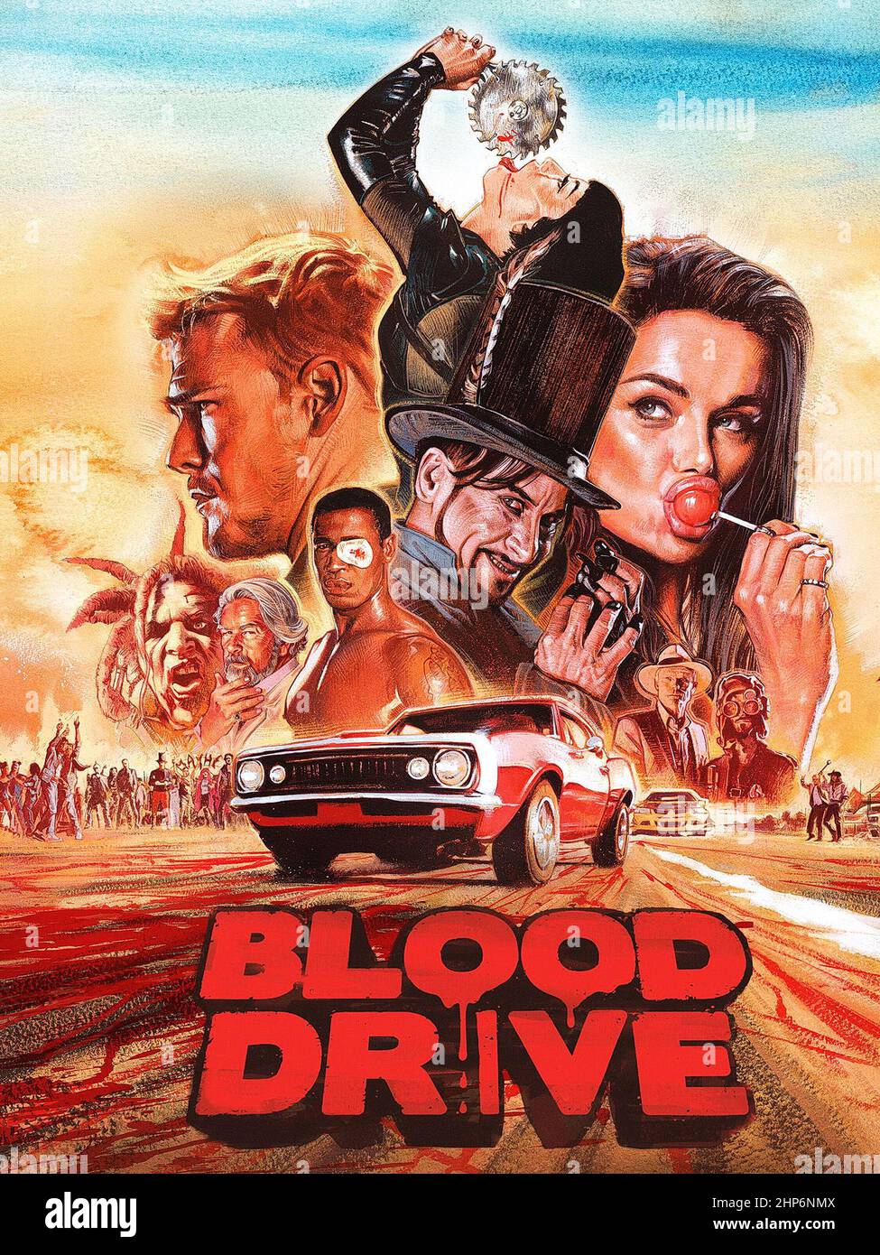BLOOD DRIVE (2017), Regie: JAMES RODAY, ROEL REINE und LIN OEDING. Kredit: SYFY / Album Stockfoto