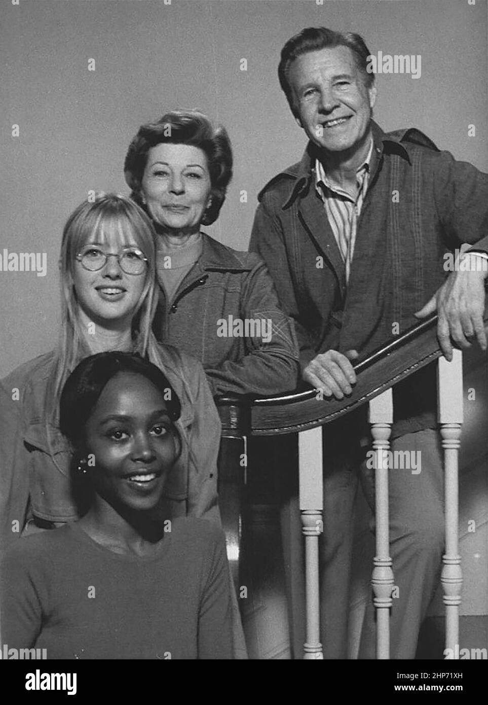 Besetzung Von Von Oben Nach Unten Film Werbefoto der amerikanischen Schauspieler, (von oben nach unten) Ozzie