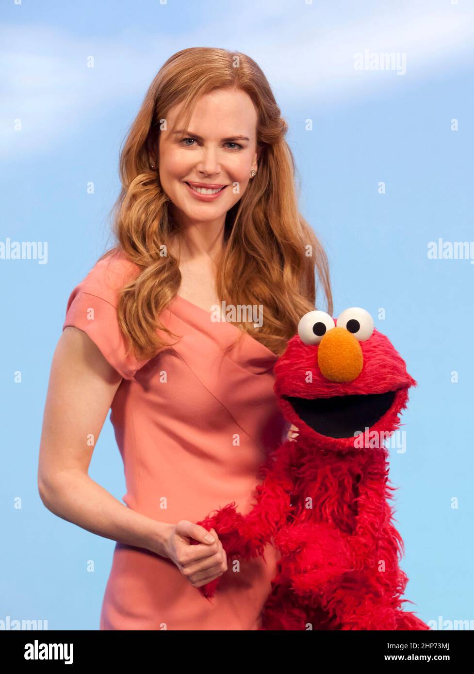 NICOLE KIDMAN in DER SESAMSTRASSE (1969), Regie: JIM HENSON und JON STONE. Saison 42nd. Bild: Kinderfernsehwerkstatt / TEAMINE, RICHARD / Album Stockfoto