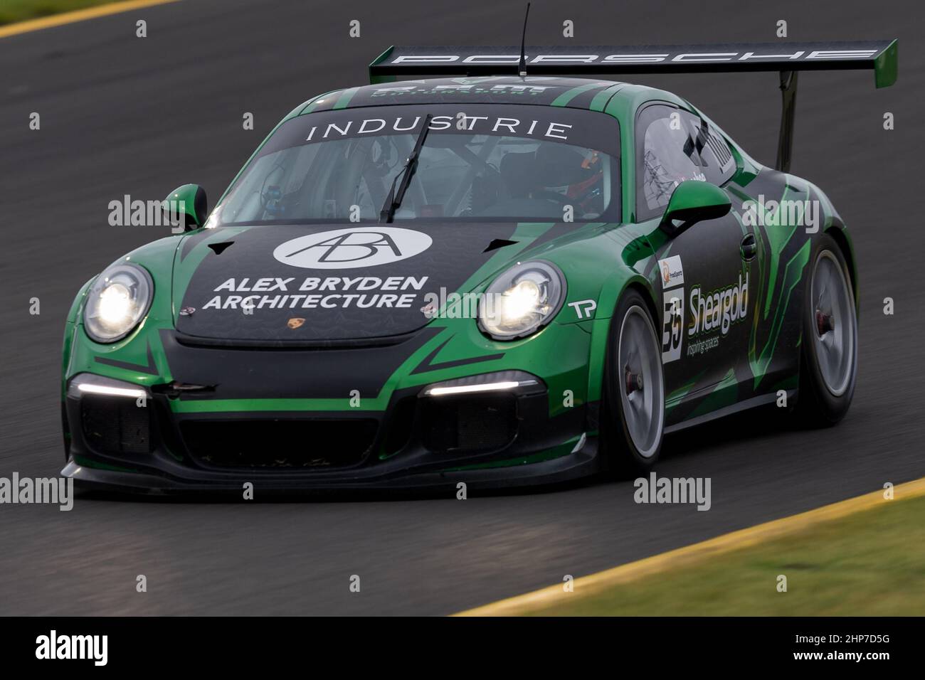 Sydney, Australien. 19th. Februar 2022. #35 in Aktion während der AMRS Rd 1- Super GT Aust 4 Hour Enduro im Sydney Motorsports Park am 19. Februar 2022 in Sydney, Australien. Kredit: Izhar Ahmed Khan/Alamy Live Nachrichten/Alamy Live Nachrichten Stockfoto