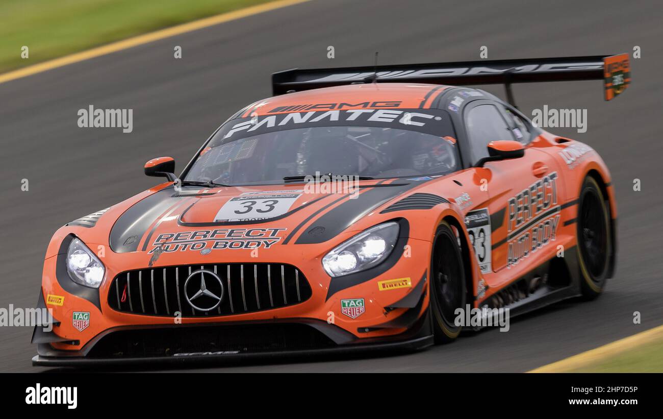 Sydney, Australien. 19th. Februar 2022. #33 991 Racing GT in Aktion während der AMRS Rd 1- Super GT Aust 4 Hour Enduro im Sydney Motorsports Park am 19. Februar 2022 in Sydney, Australien. Kredit: Izhar Ahmed Khan/Alamy Live Nachrichten/Alamy Live Nachrichten Stockfoto