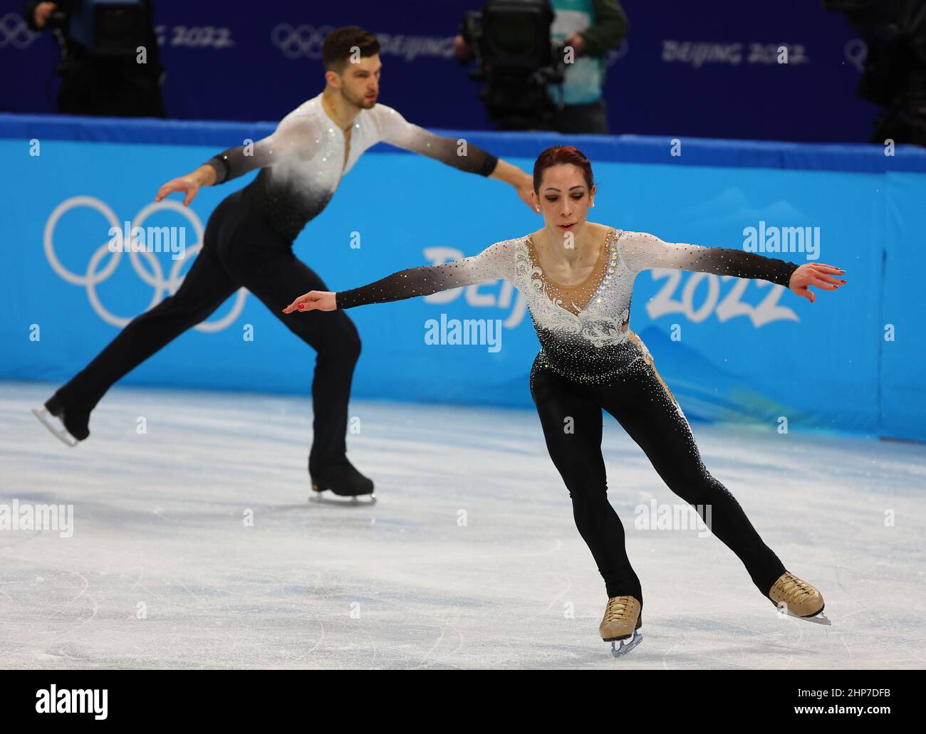 Olympische Spiele 2022 In Peking Eiskunstlauf PaarSchlittschuhlauf