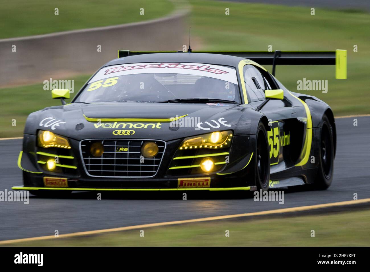 Sydney, Australien. 19th. Februar 2022. #5 Valmont Racing in Aktion während der AMRS Rd 1- Super GT Aust 4 Hour Enduro im Sydney Motorsports Park am 19. Februar 2022 in Sydney, Australien. Kredit: Izhar Ahmed Khan/Alamy Live Nachrichten/Alamy Live Nachrichten Stockfoto