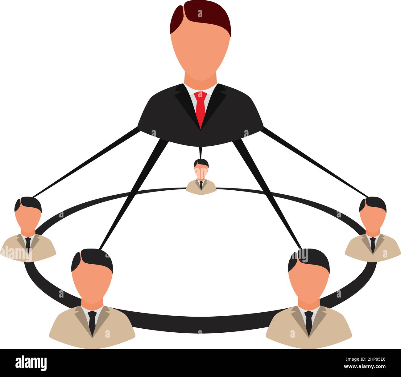 Business Team Symbol Stock Vektor