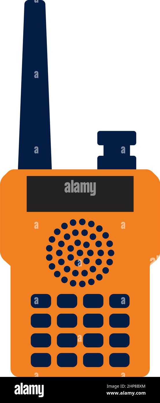Symbol Für Tragbares Radio Stock Vektor