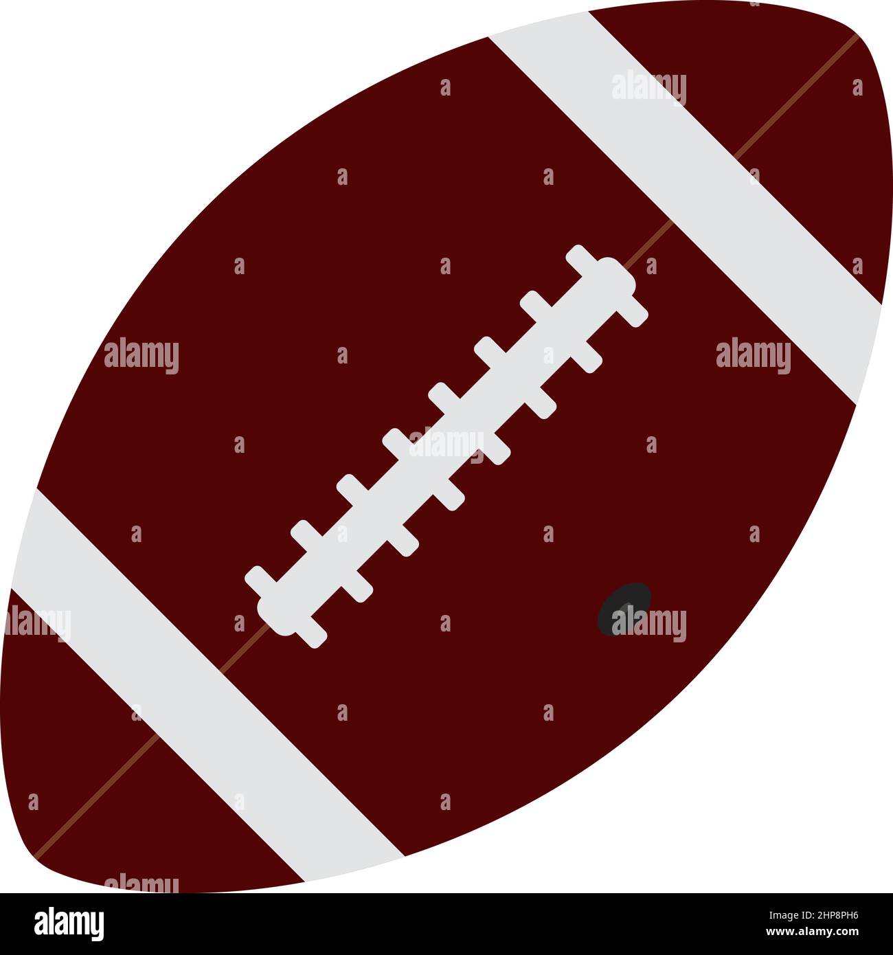 Ikone Des American Football Balls Stock Vektor
