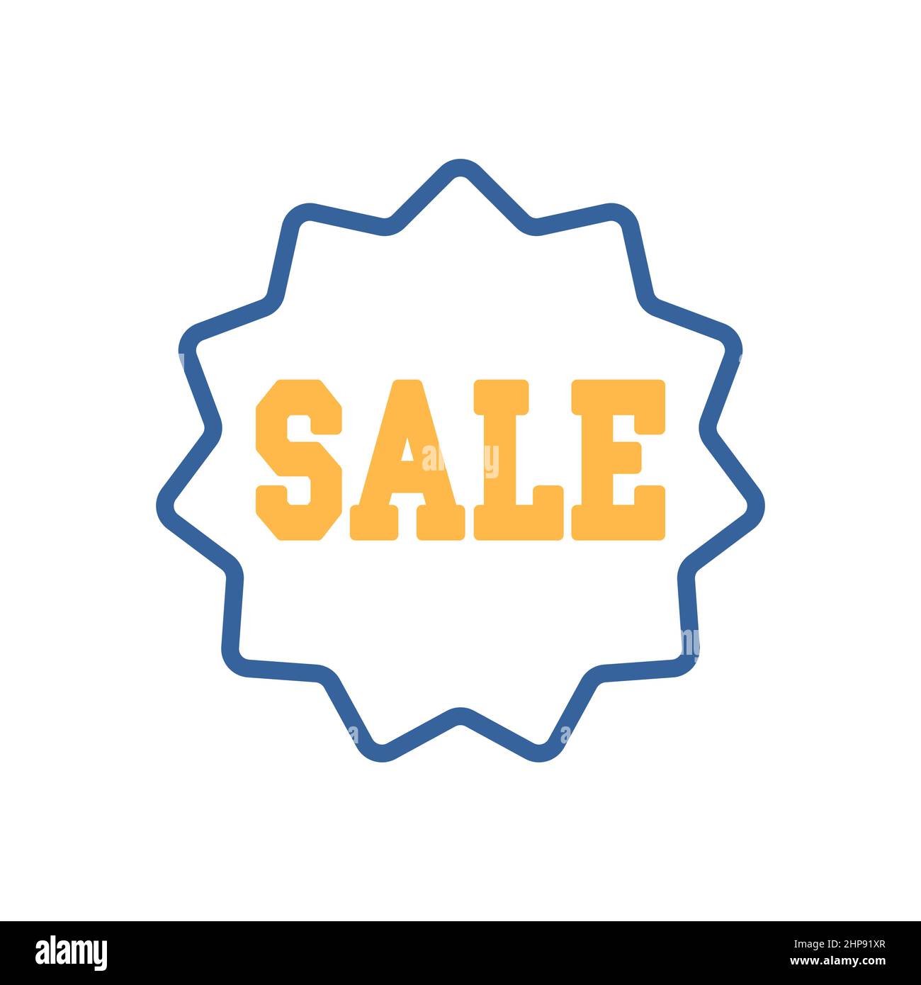 Verkaufs-Tag-Symbol. E-Commerce-Zeichen Stock Vektor