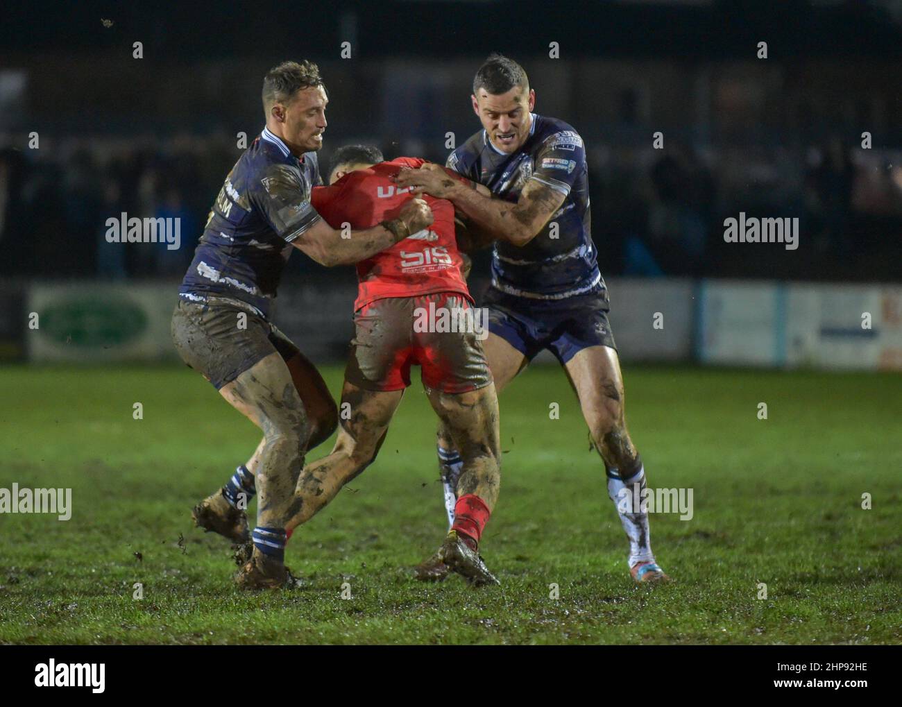 Betfred Championship, Featherstone V London 19.02.2022 Credit: Craig Cresswell/Alamy Live News Stockfoto