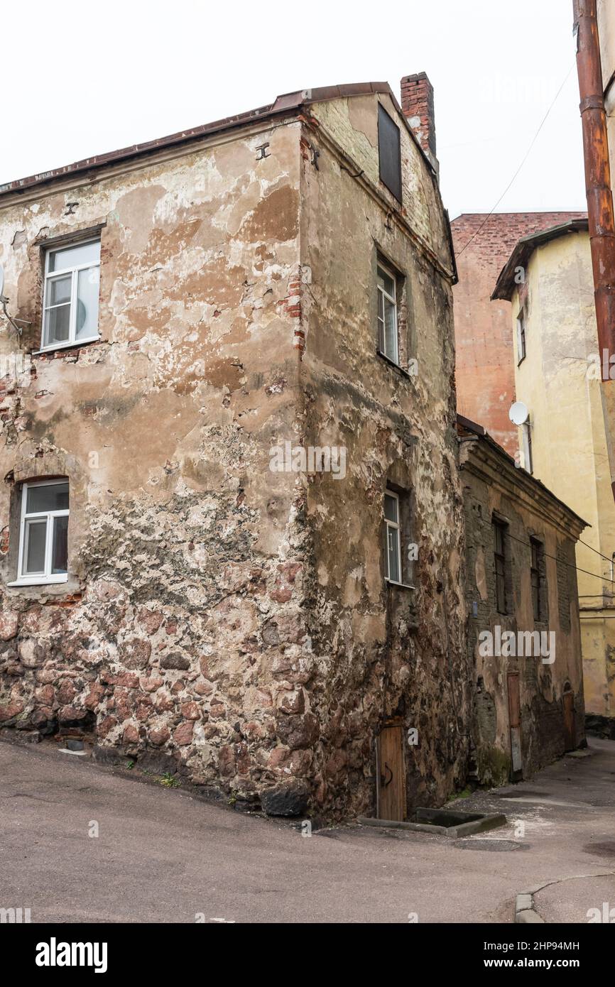 Das älteste Wohnhaus in Russland wurde 1583 erbaut Stockfoto