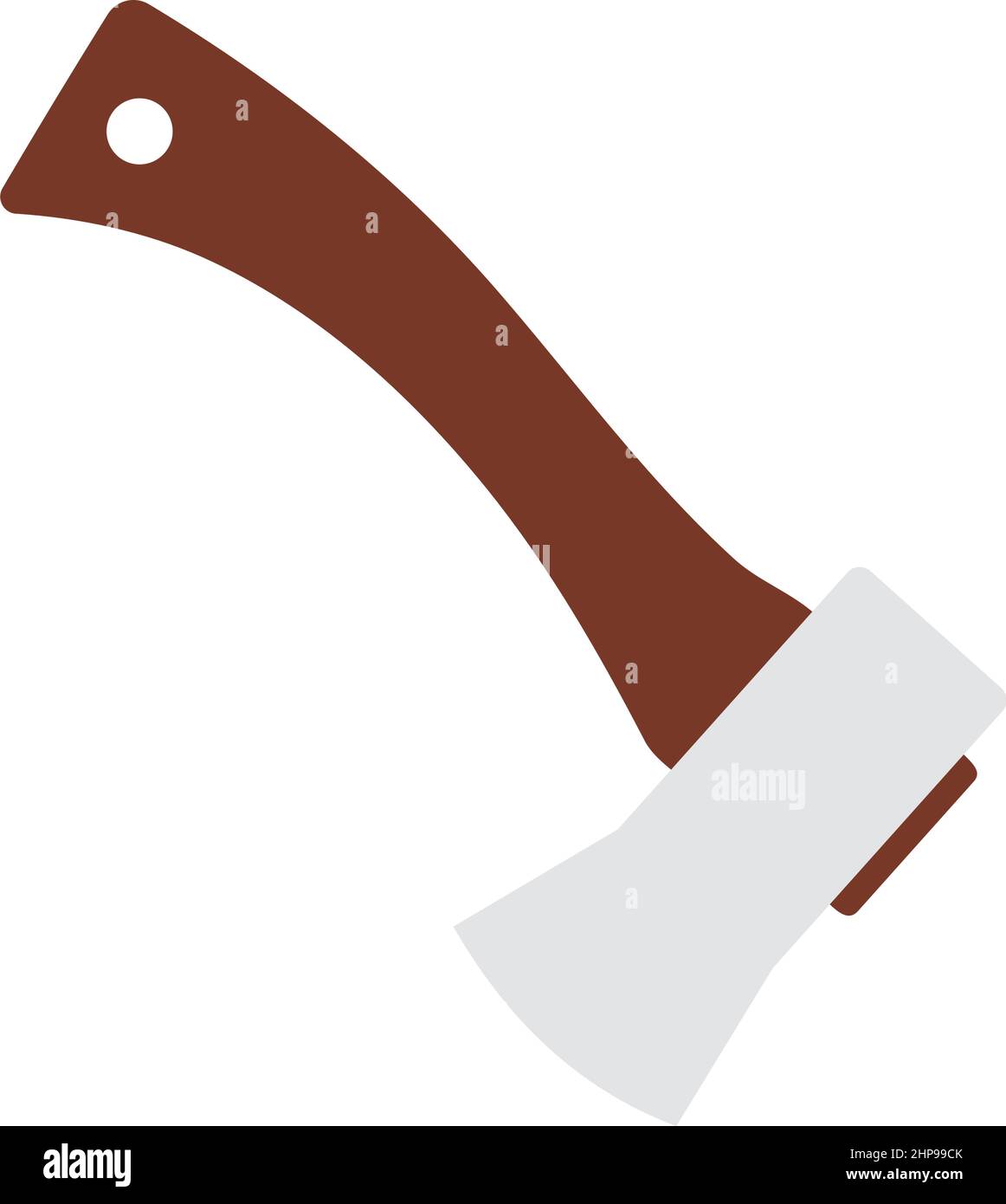 Ikone Des Camping Ax Stock Vektor