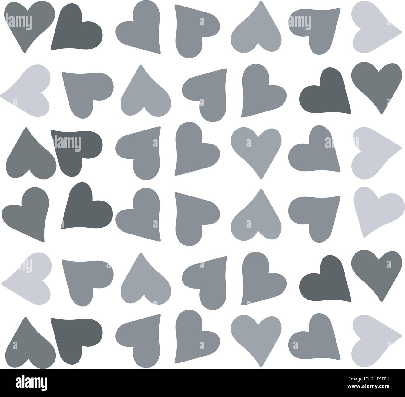 Nahtlos kariertes Vektor-Muster mit rosa Herz. Abstrakter geometrischer Hintergrund. Stock Vektor