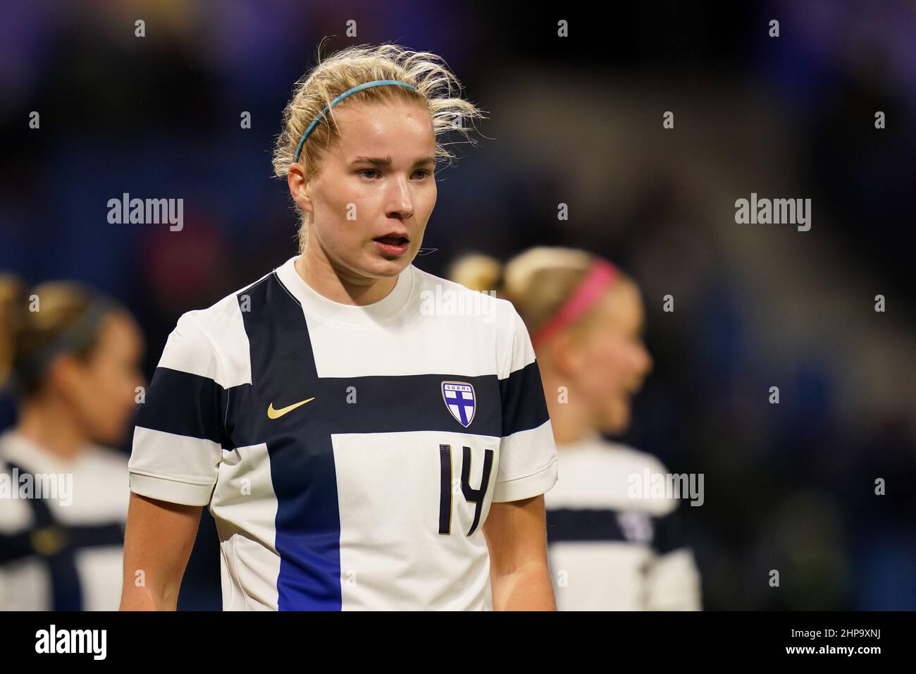 LE HAVRE, FRANKREICH 19. FEBRUAR Eva Nystrom aus Finnland während