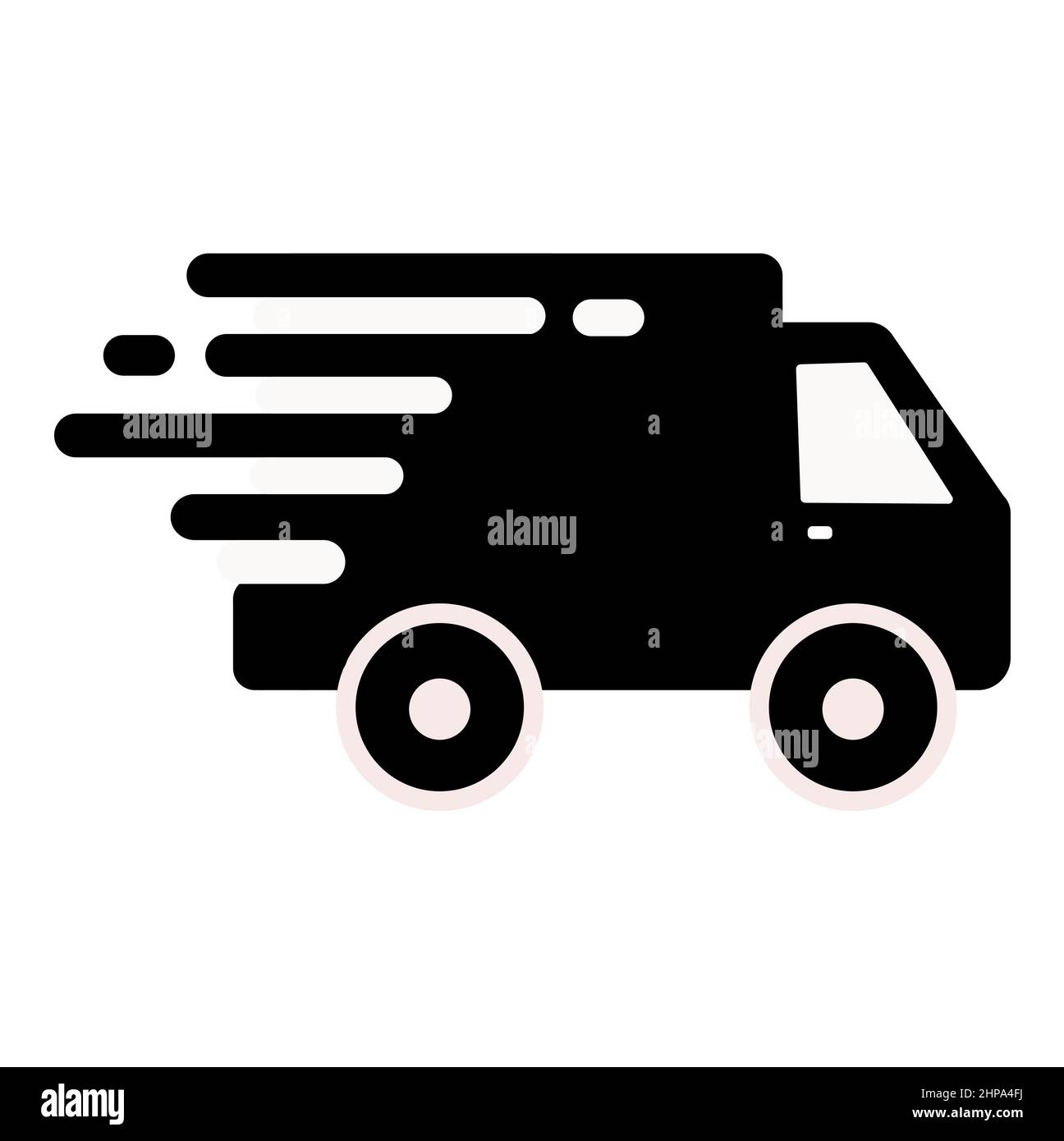 Abstraktes Vektor-Symbol auf der weißen, Illustration isoliert für Grafik-und Web-Design. Einfaches, flaches Symbol. Stock Vektor